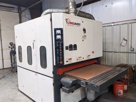 deburring machine for sheet metal|timesaver metal finishing equipment.